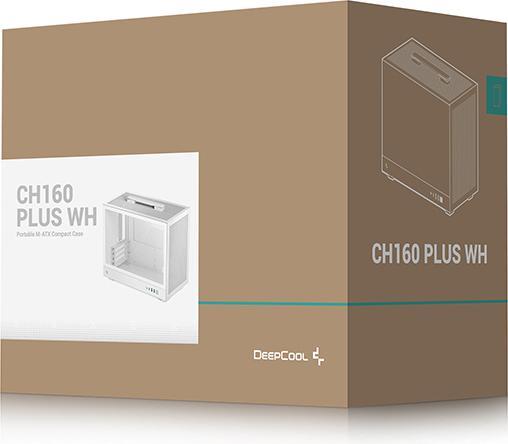 Immagine prodotto Deepcool "Mini CH160 PLUS White" (Mini-ITX, mATX)