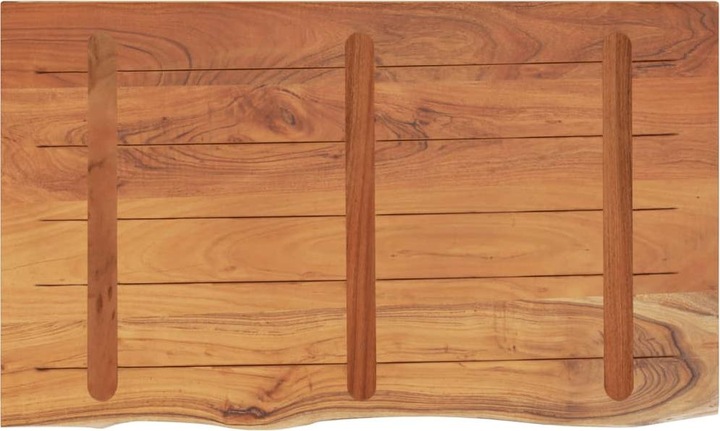 Produktbild VidaXL Tischplatte Rechteckig Baumkante Holzplatte Möbelplatte Massivholz Akazie