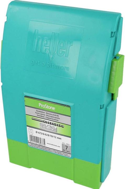 Produktbild Heller Hartmetall Stein-Spiralbohrer- (10 mm, 12 mm, 4 mm, 5 mm, 6 mm, 8 mm)