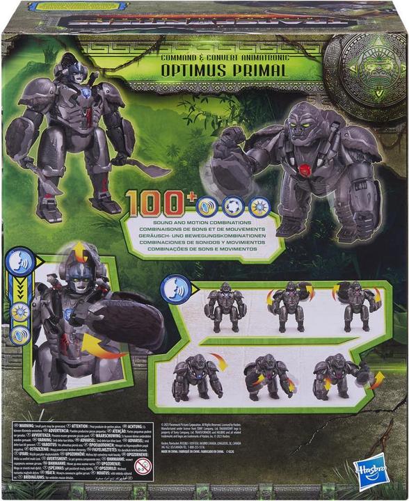 Produktbild Hasbro Aufstieg der Bestien Command & Convert Optimus Primal