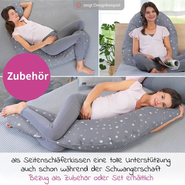 Actual product image Theraline Nursing pillow without cover (190 cm)