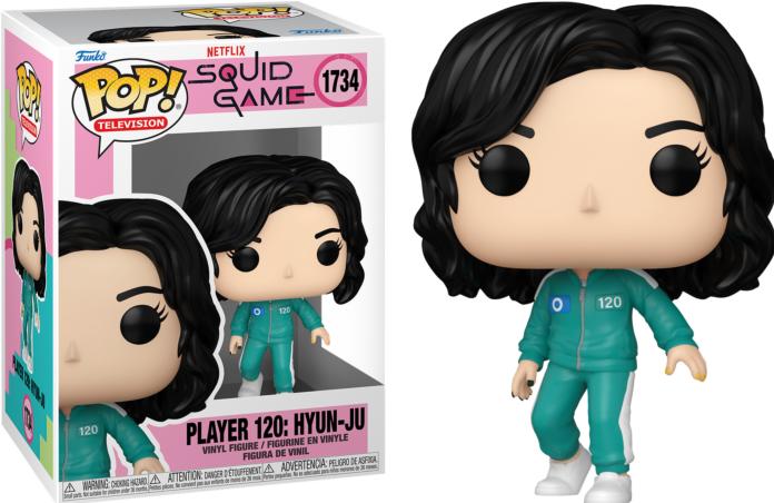 Actual product image Funko Squid Game POP! Television Vinyl Figur S3 Player 120: Hyun-ju 9 cm