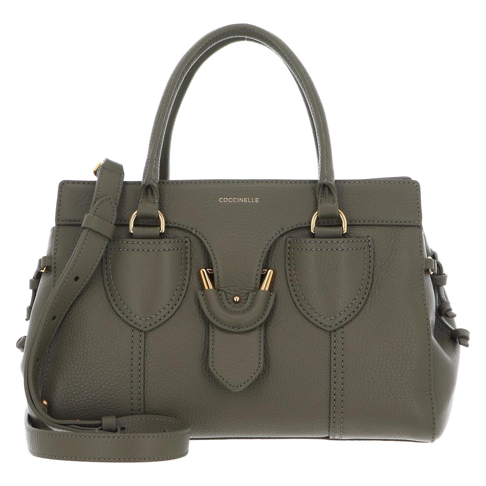 Coccinelle, Damen, Handtasche, York Handbag Grained Leather