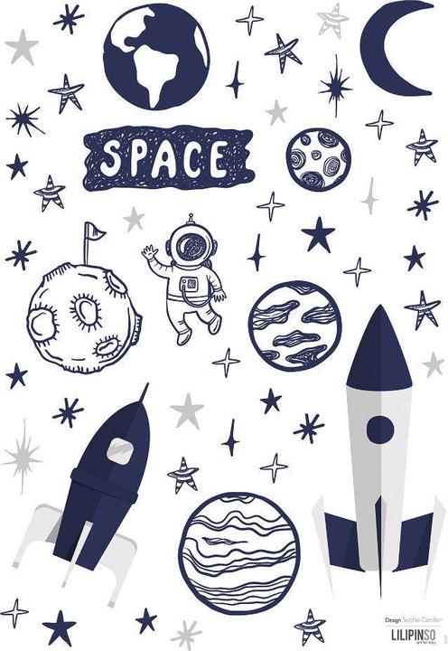 Produktbild Lilipinso Wandsticker Space