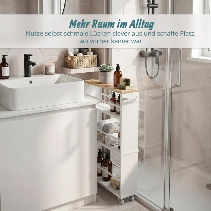 Image du produit Relaxdays chariot d'angle (13 x 50 x 80 cm)