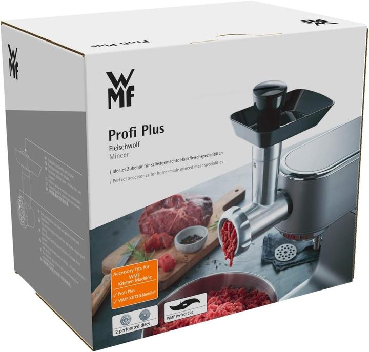 Produktbild WMF Fleischwolf 2 Lochscheiben Edelstahlmesser Profi Plus/ Küchenminis Maschine