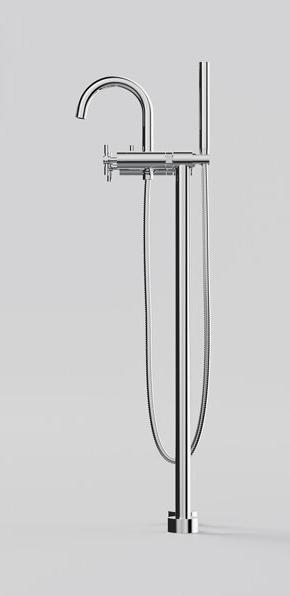 Produktbild Steinberg Serie 250 Wannenarmatur, freistehend, Ausladung 153mm, 2501162
