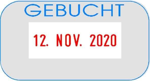 Actual product image Colop Date stamp self-inking S260 Stamp area dimensions: 45 x 24 mm Stamp writing colour...