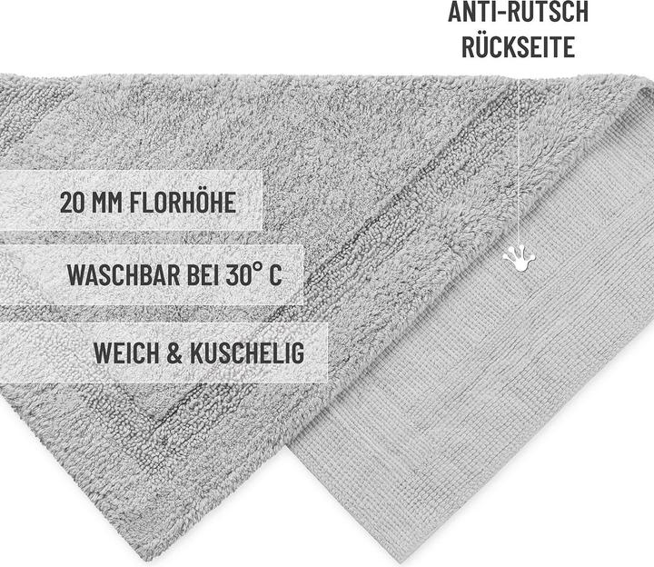 Actual product image Wecon Home Badteppich Knut (80 cm)