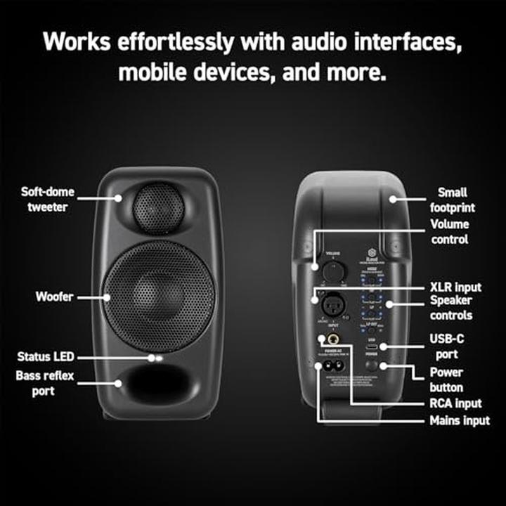 Actual product image IK Multimedia iLoud Micro Monitor Pro (Active, Pair, 2x 50 W)