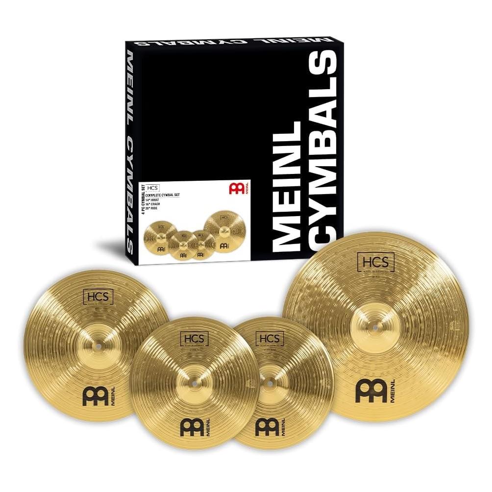 Meinl HCS141620 Bekkenset (14", Bekken, Crash, HiHat), Bekkens
