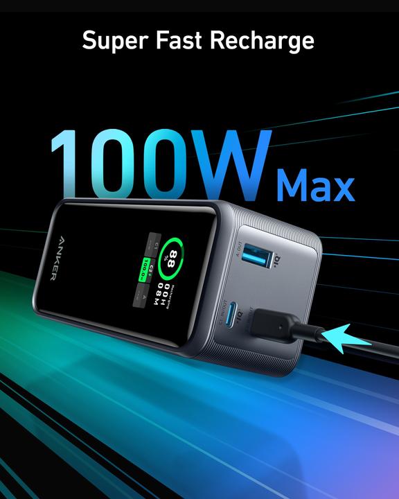 Image du produit Anker Prime (20000 mAh, 200 W, 72 Wh)