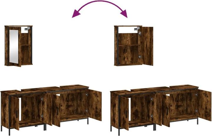 Produktbild vidaXL Badmöbel Set