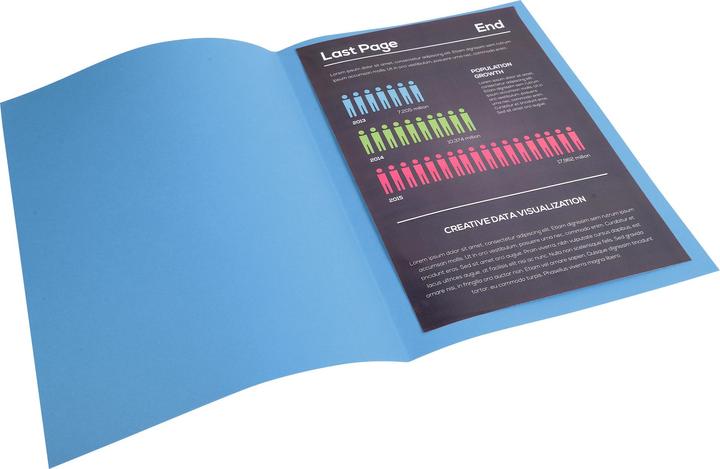 Actual product image Exacompta Collection folders - File covers (A4, 10 x)