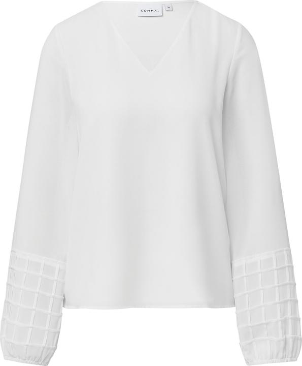 Immagine prodotto Comma Bluse Chiffonbluse aus Viskose mit Biesendetails (34)