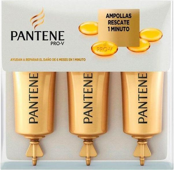Pantene 3 Rescue 1 Minute Ampoules (15 ml)