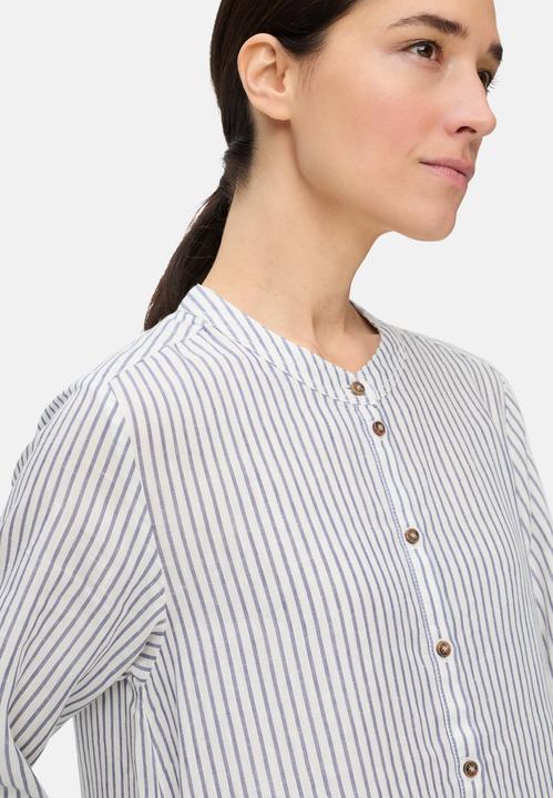 Produktbild Camel Active Gestreiftes Kleid mit Knopfleiste (S, XL)