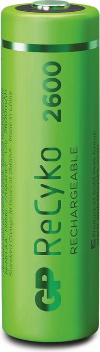 Actual product image GP Batteries ReCyko (2 pcs., AA, 2600 mAh)
