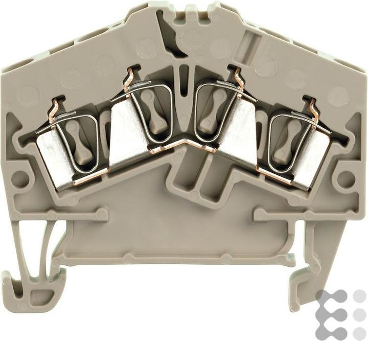 Produktbild Weidmüller Reihenklemme,ZDU 2,5-2/4,Beige