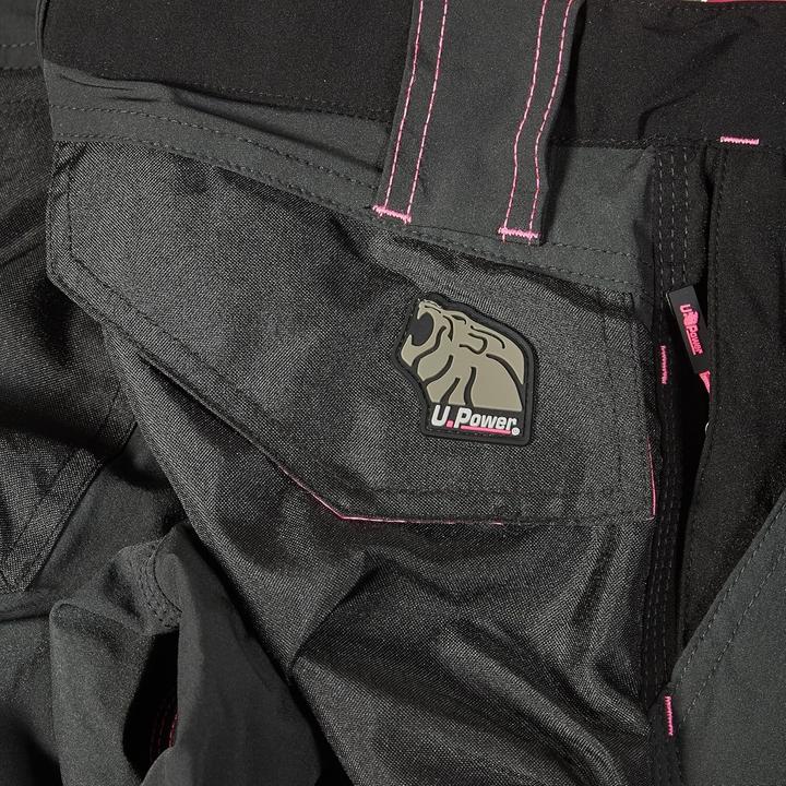 Produktbild Upower U-Power Trousers Grau/Fuchsia Grösse M (M)