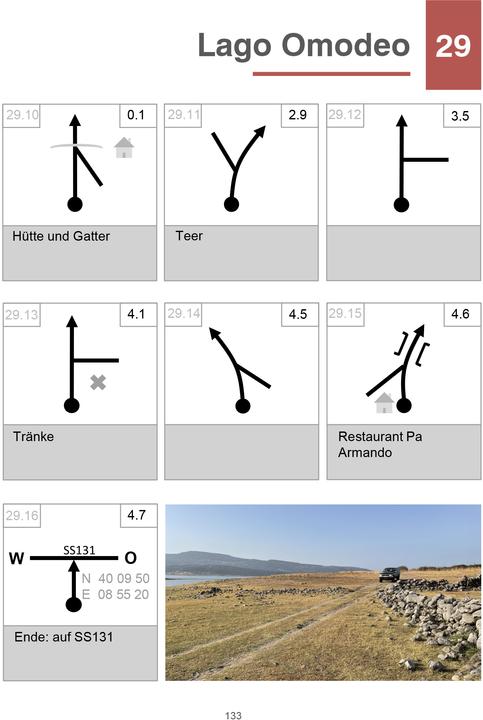 Valori nutrizionali e ingredienti Trackbook Sardinien 4. Auflage (Tedesco, Melina Lindenblatt, Matthias Göttenauer, 2024)