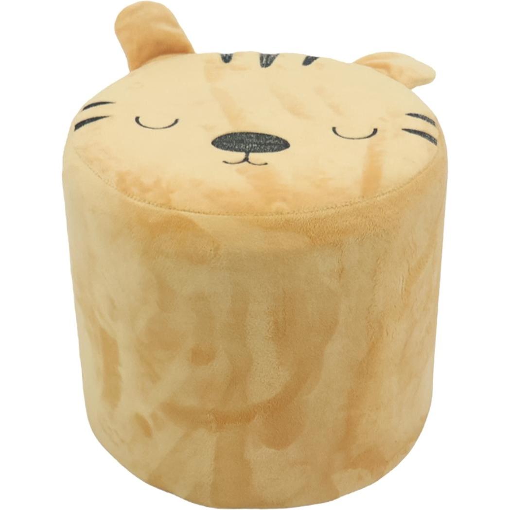 HTI-Living, Hocker + Pouf, Kinderhocker Marcia Tiger Braun