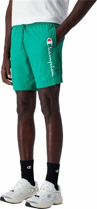 Actual product image Champion Herren Badehose Beachshort Blau grün (L)