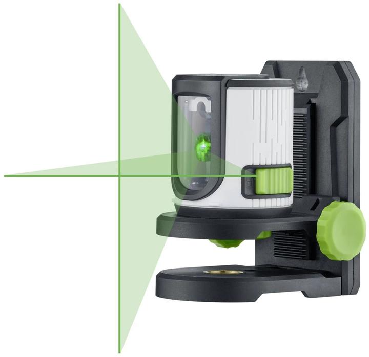 Actual product image Laserliner EasyCross-Laser Green Set Cross line laser self-levelling