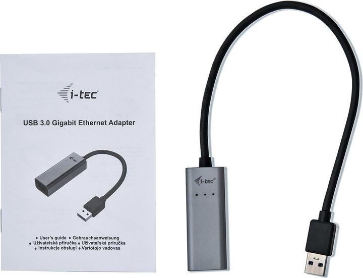 Produktbild i-tec USB 3.0 Metal GLAN Adapter (USB 3.0, RJ45 (1x))