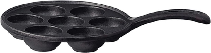 Actual product image Ronneby Bruk Krapfenpfanne (18 cm, Frying pan, Cast iron)