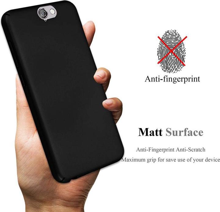 Actual product image Cadorabo Hard Cover Matt Metal Cover (HTC One A9)