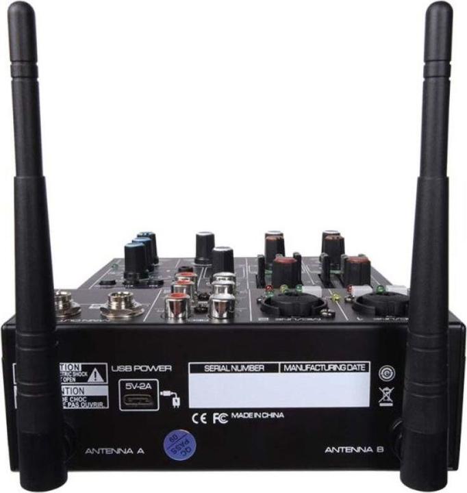 Immagine prodotto No Name DNA MIXMIC 2 mixer audio USB Bluetooth + microfono