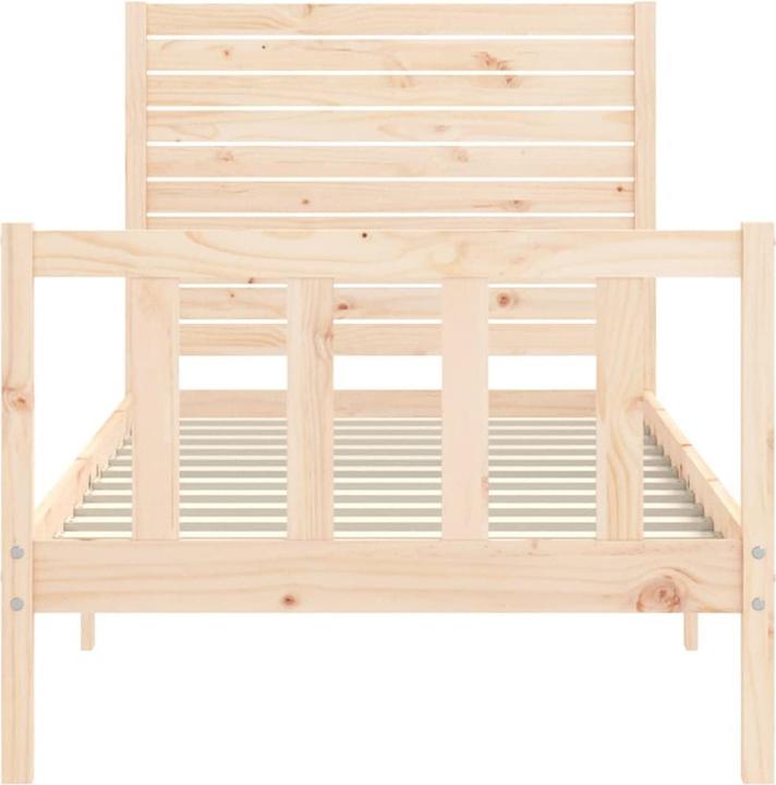 Actual product image vidaXL Bettgestell (75 x 190 cm)