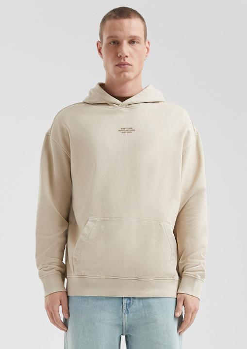 Produktbild s.Oliver Sweatshirt Gewaschener Hoodie mit kleinem Frontprint (M)
