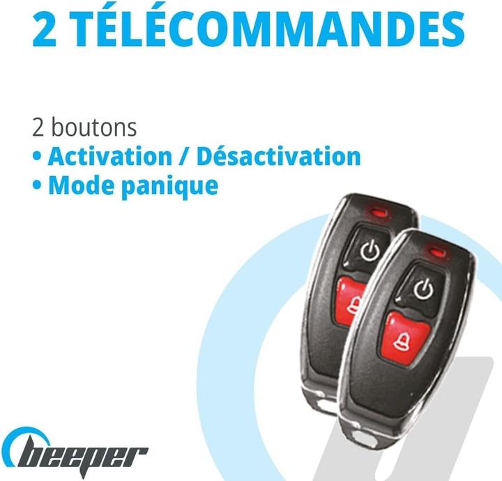 Produktbild Beeper XR5VUL Universal Commercial Vehicle Alarm