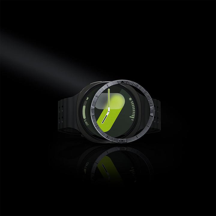 Image du produit Spigen - Bezel Tune Pilot - for Samsung Galaxy Watch8 44mm, Stainless Steel - Silver