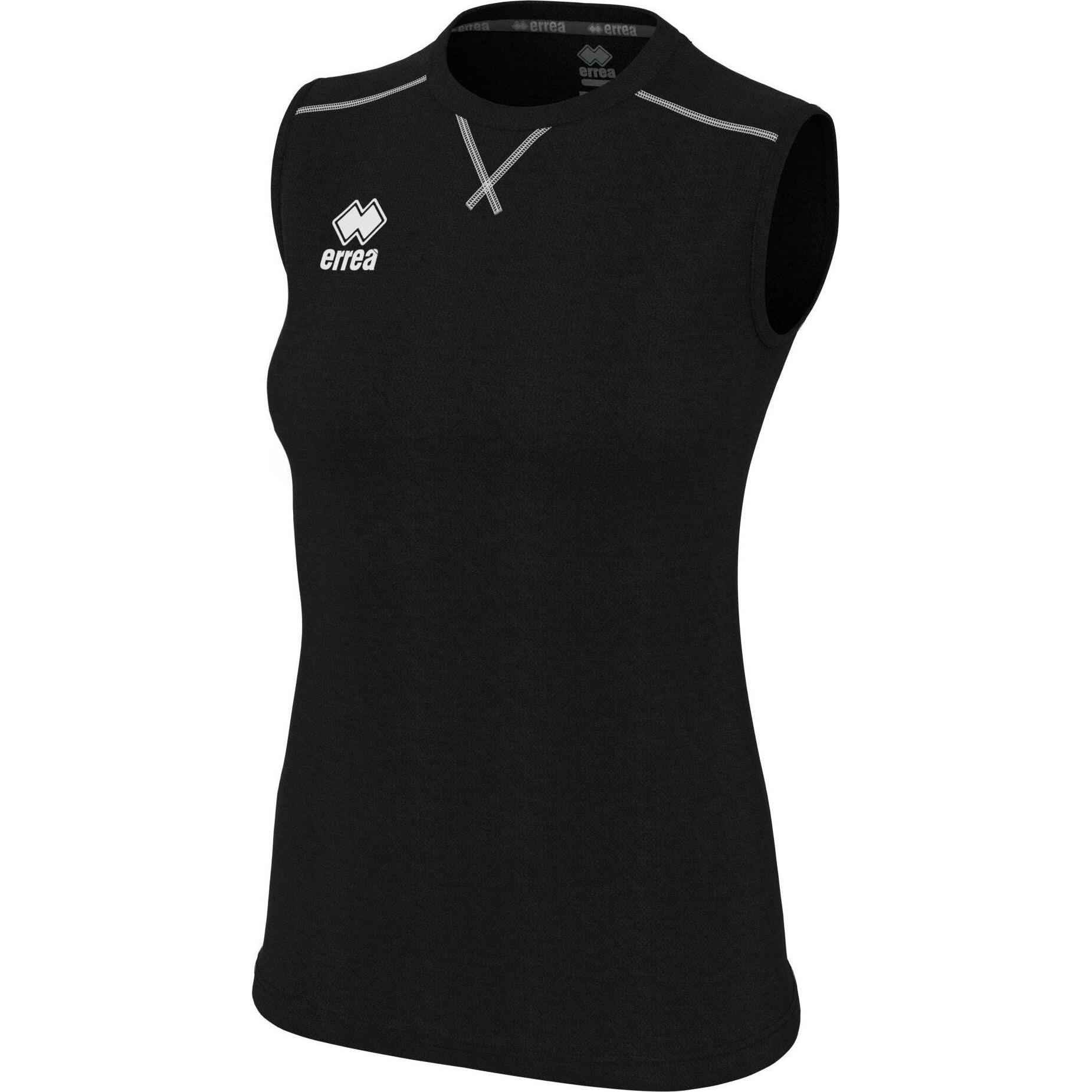 Errea, Damen, Sportshirt, Alison Ladies Tank Ad (L), Schwarz, L