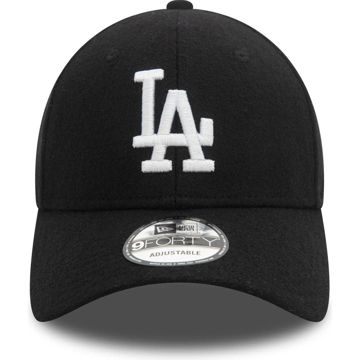 Thumbnail - New Era, Herren, Cap, snapback cap los angeles dodgers melton wool 9forty, Schwarz, (One Size)