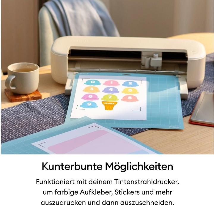 Actual product image Cricut Explore™ 5 Essential Bundle (Cream)