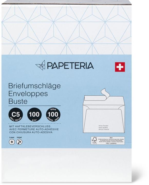 Immagine prodotto Papeteria C5 (C5, 100 x)