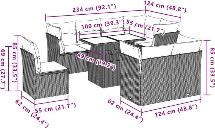 Produktbild vidaXL Daniel