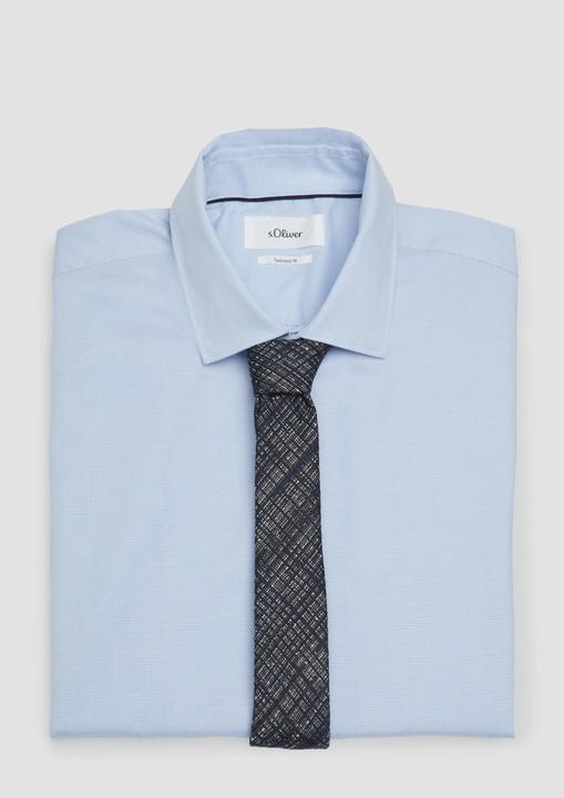 Produktbild S.Oliver Krawatte Strukturierte Krawatte aus Seidenmix