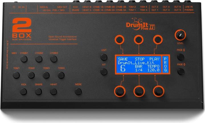 Actual product image 2Box DrumIt Five MkII (Drum machine)