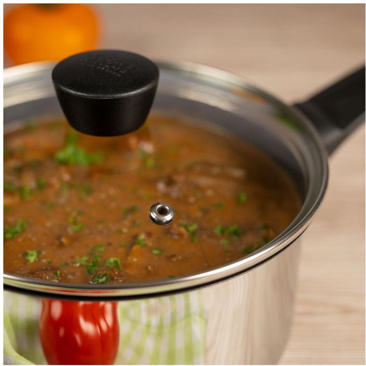 Image du produit Kuhn Rikon Classic (16 cm, Casserole à manche, Acier inoxydable)