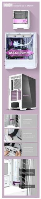 Produktbild Zalman Z9 Iceberg Midi-Tower (ATX, mATX, Mini-ITX, E-ATX)