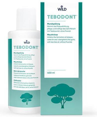 Immagine prodotto Tebodont Colluttorio all'olio di tea tree senza fluoruro (400 ml, Collutorio)