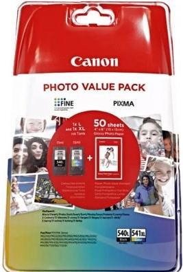 Actual product image Canon Photo Pack PG-540L/CL-541XL (PGBK)
