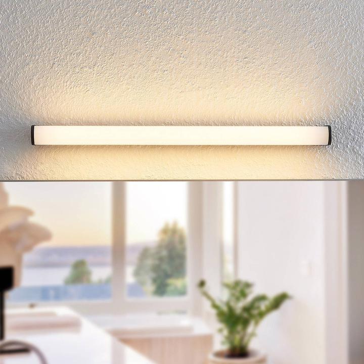 Image du produit Lindby Applique de salle de bain LED Ulisan, ronde, 58,8 cm (826 lm)
