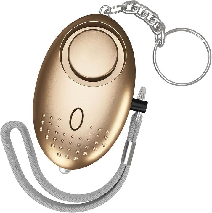 Swissdetector 140db Personenalarm mit LED - Selbstverteidigung - Gold