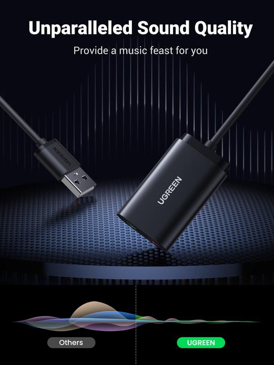 Immagine prodotto Ugreen Adattatore audio esterno 30724 (USB)